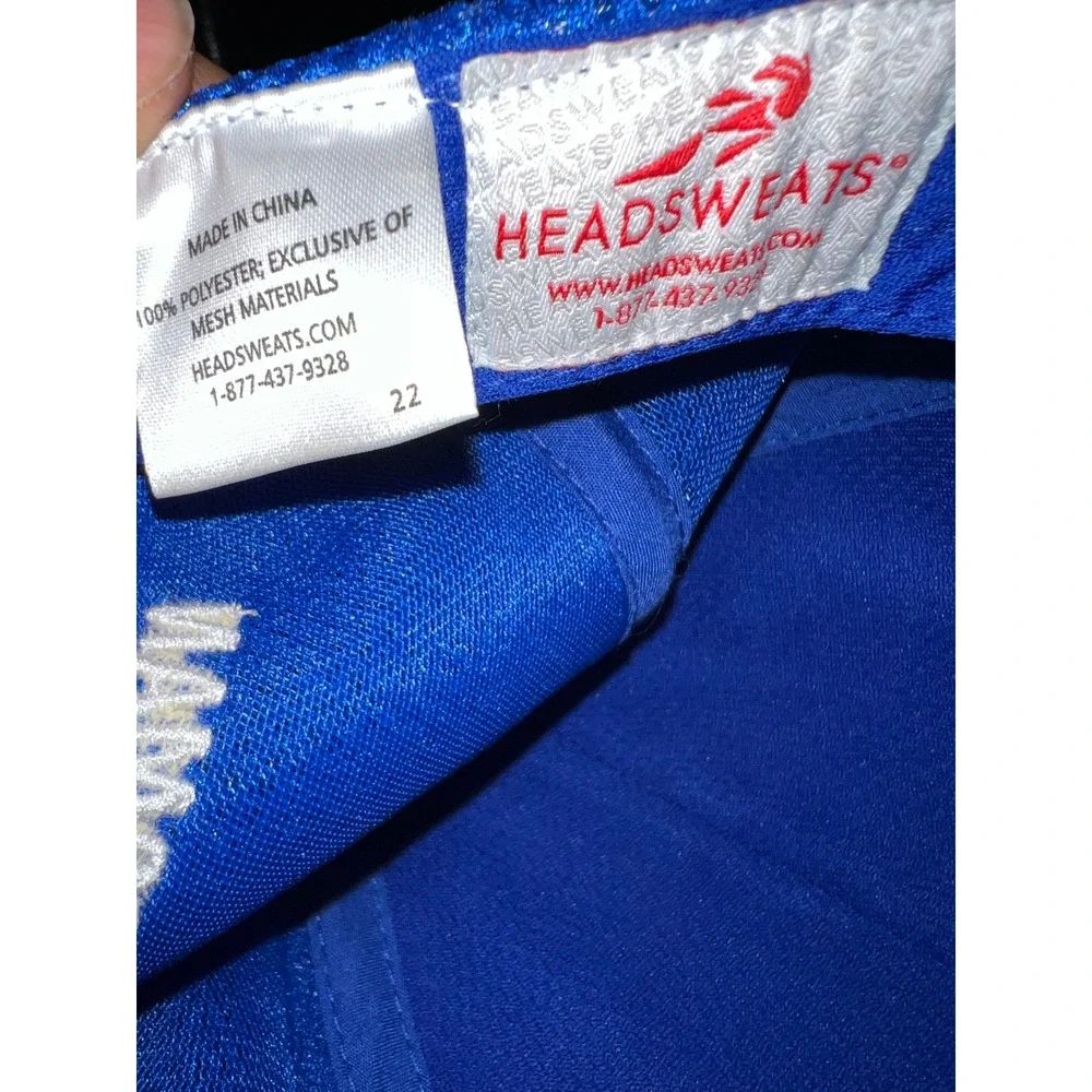 Headsweats‎ Wonder Woman Trucker Hat Blue White Mesh Snapback DC Comics Cap